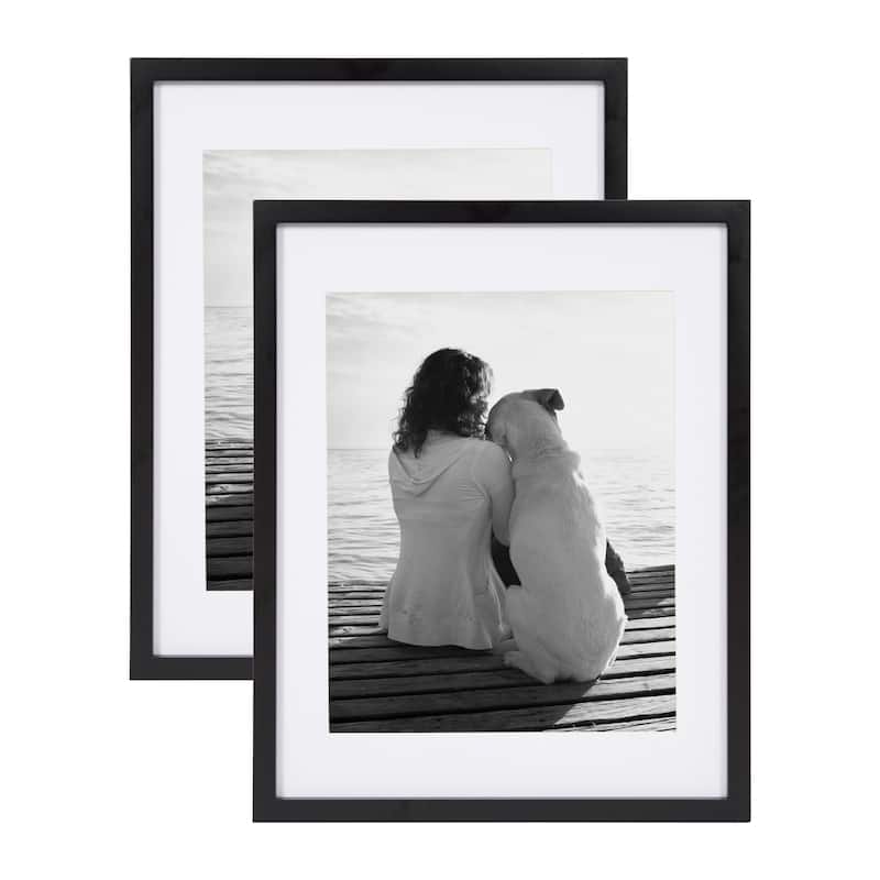 DesignOvation Gallery Wood Photo Frames