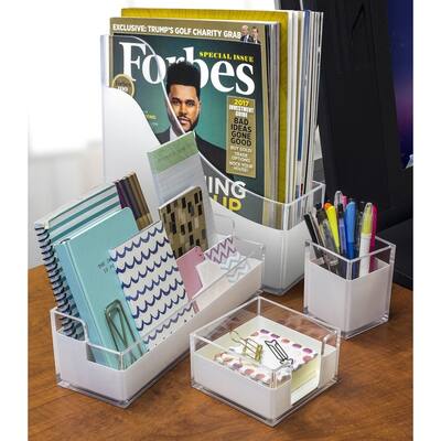 Buy Acrylic Desk Organizers Online At Overstock Our Best Desk