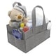 preview thumbnail 2 of 13, Foldable Felt Nursery Caddy Organizer Grey