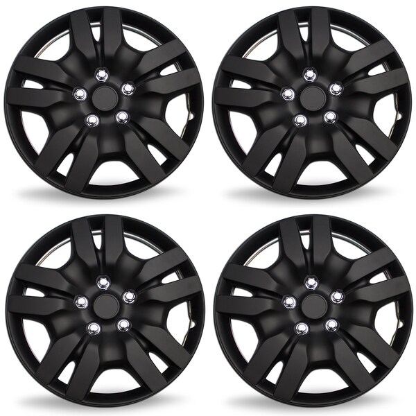 matte black wheel covers