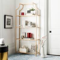 Buy Gold Metal Bookshelves Bookcases Online At Overstock Our Best Living Room Furniture Deals