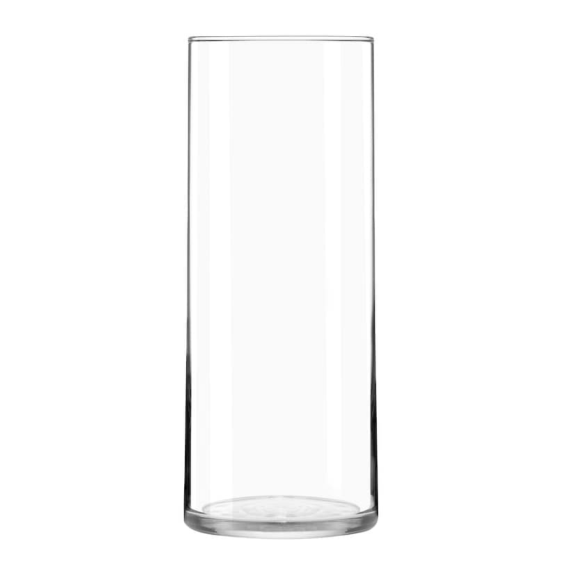 Shop Libbey Cylinder Vases 8 75 Inch Set Of 12 Free Shipping