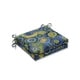 preview thumbnail 1 of 0, Pillow Perfect Outdoor/Indoor Omnia Lagoon Squared Corners Seat Cushion 20x20x3 (Set of 2)