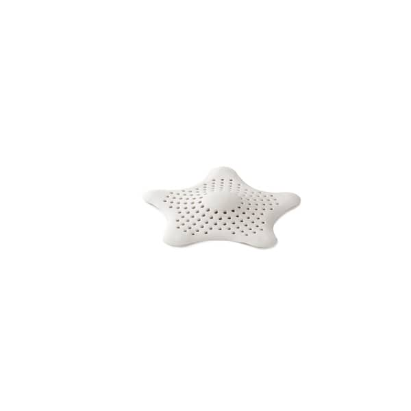 Starfish Hair Catcher Round Bathroom Drain Strainer Hair Catcher