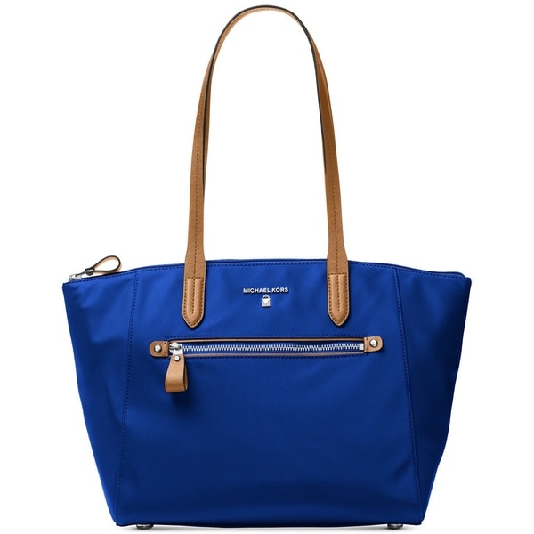 michael kors electric blue tote