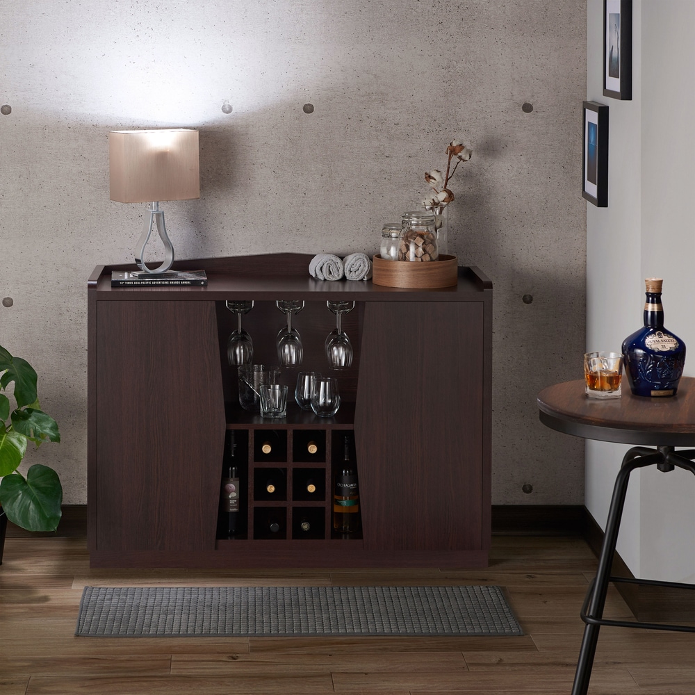 Furniture of America  Pigg Contemporary Brown 2-cabinet Dining Serverr (Espresso)