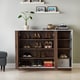 Desi Rustic White Storage Shoe Cabinet by Furniture of America - Bed ...