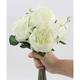 10 Stems Faux English Rose and Rose Bud Bouquet