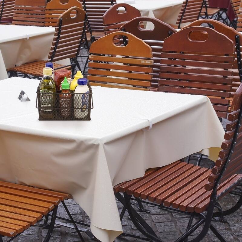 Utensil Caddy, Multi-Purpose Steel Mesh Silverware, Napkin Holder, and Condiment Organizer, Multi-Purpose Steel Mesh