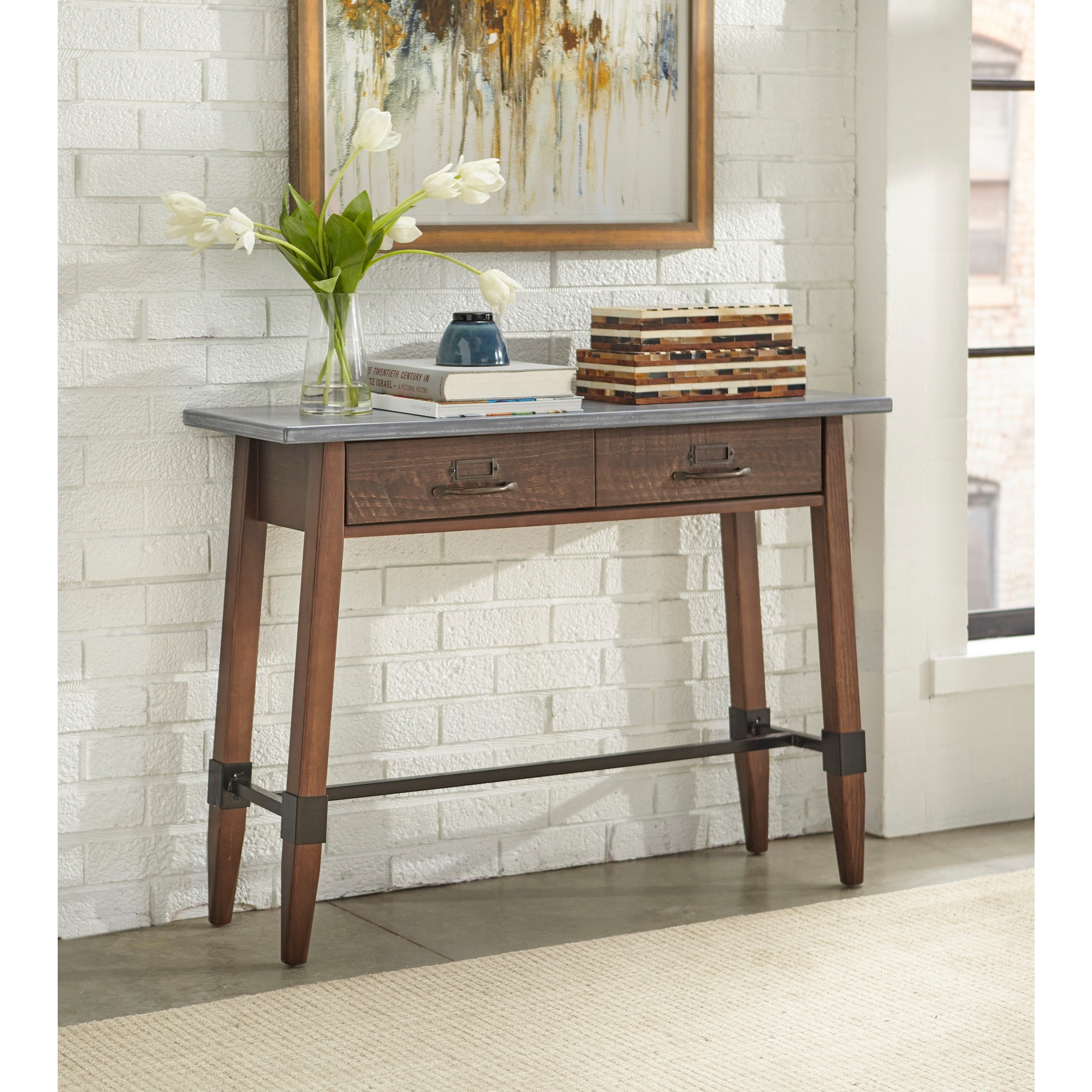 Simple Living Clint Sofa Table 19484755 Simple Living Clint Sofa Table