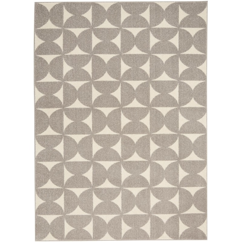 Nourison Harper Abstract Geometric Modern Area Rug