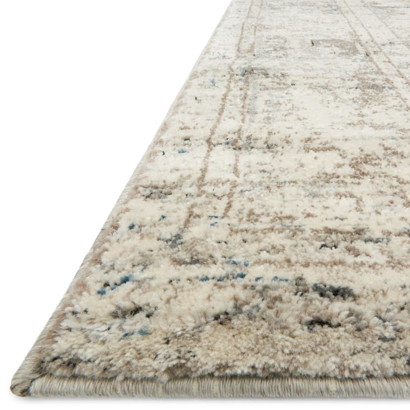 Alexander Home Carissa Diamond Distressed Rug