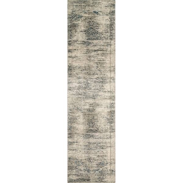 Alexander Home Carissa Diamond Distressed Rug