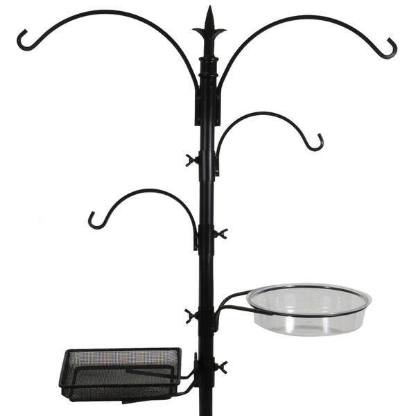 Shop Sorbus Bird Feeding Bath Station Metal Deck Pole For Bird