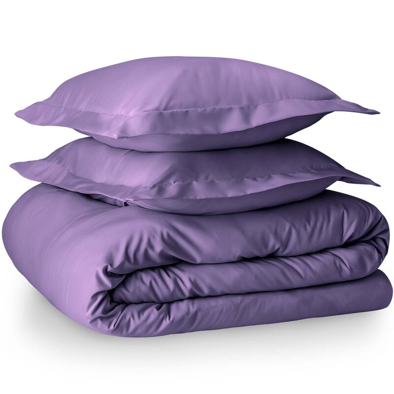 Bare Home Microfiber Duvet Cover & Insert Hypoallergenic Bedding Bundle