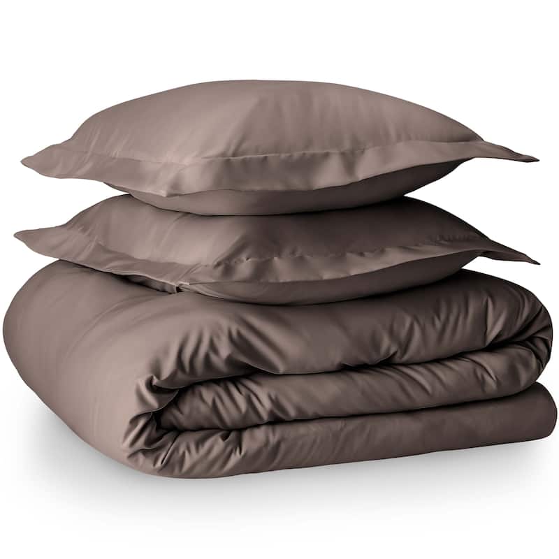 Bare Home Microfiber Duvet Cover & Insert Hypoallergenic Bedding Bundle