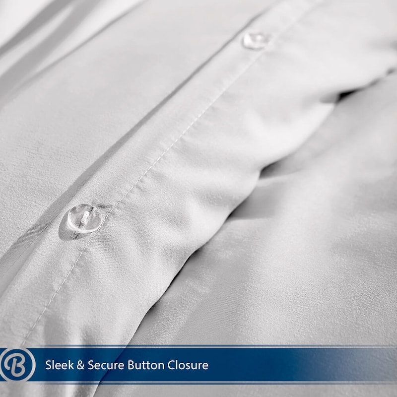 Bare Home Microfiber Duvet Cover & Insert Hypoallergenic Bedding Bundle