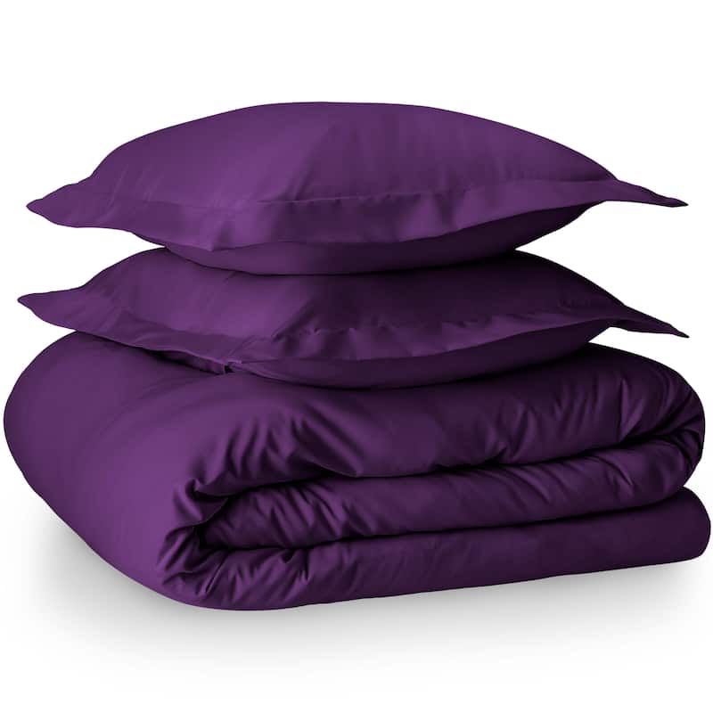 Bare Home Microfiber Duvet Cover & Insert Hypoallergenic Bedding Bundle
