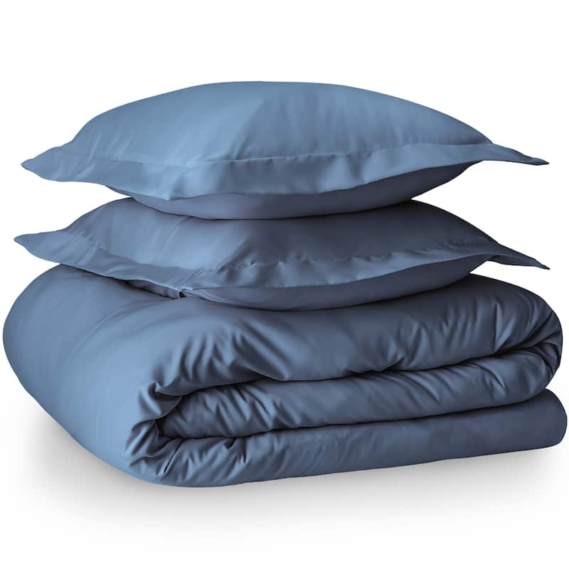 Bare Home Microfiber Duvet Cover & Insert Hypoallergenic Bedding Bundle
