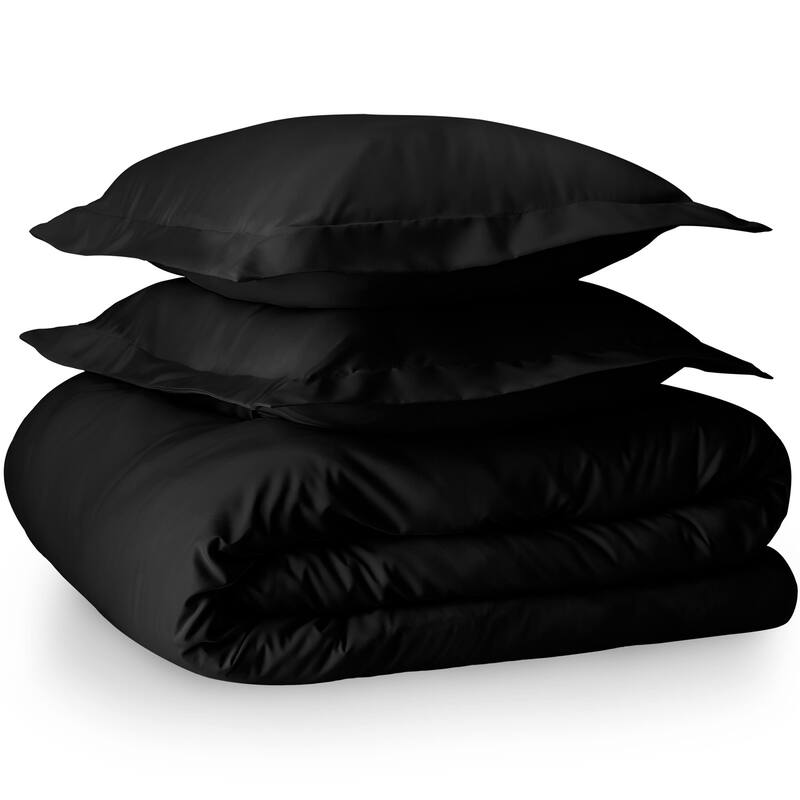 Bare Home Microfiber Duvet Cover & Insert Hypoallergenic Bedding Bundle
