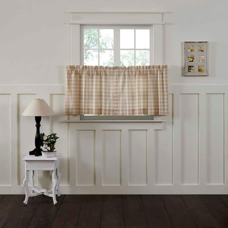 Annie Buffalo Check Tier Set of 2 - 24x36 - Antique White/Semolina
