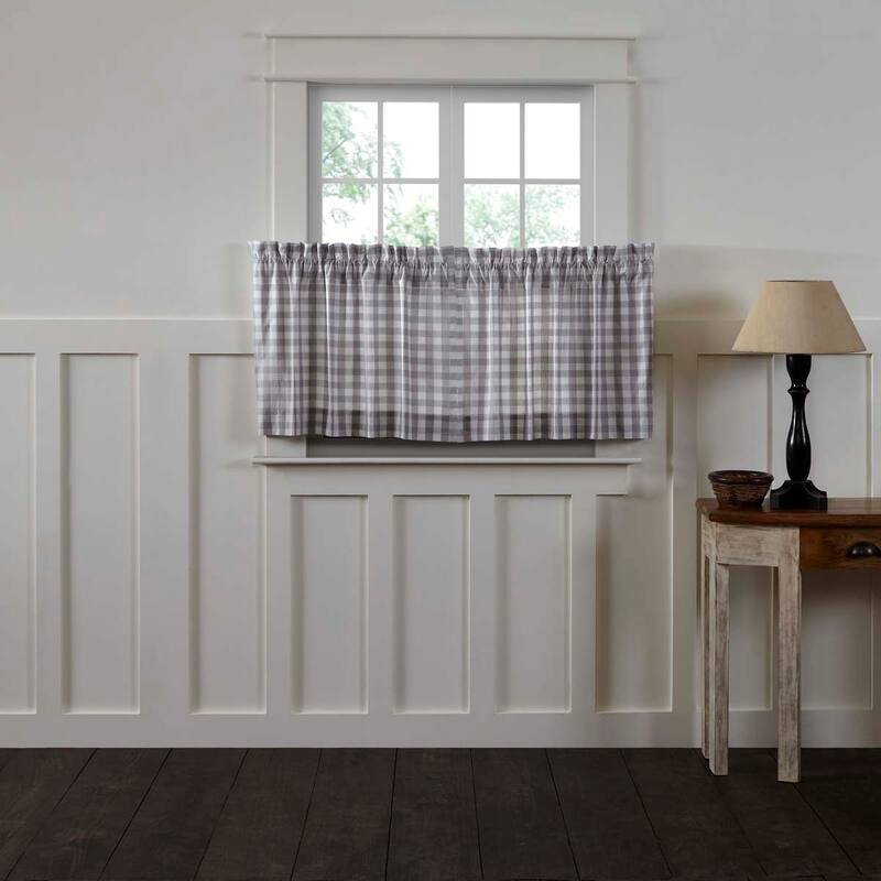 Annie Buffalo Check Tier Set of 2 - 24x36 - Antique White/Ash Grey