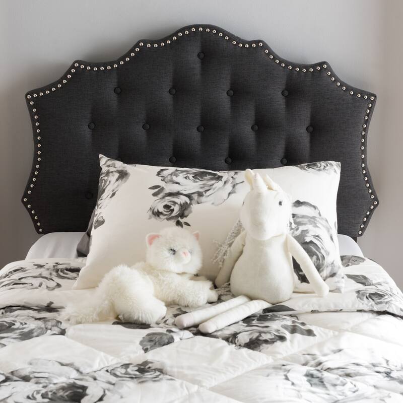 Gracewood Hollow Farouk Fabric Headboard