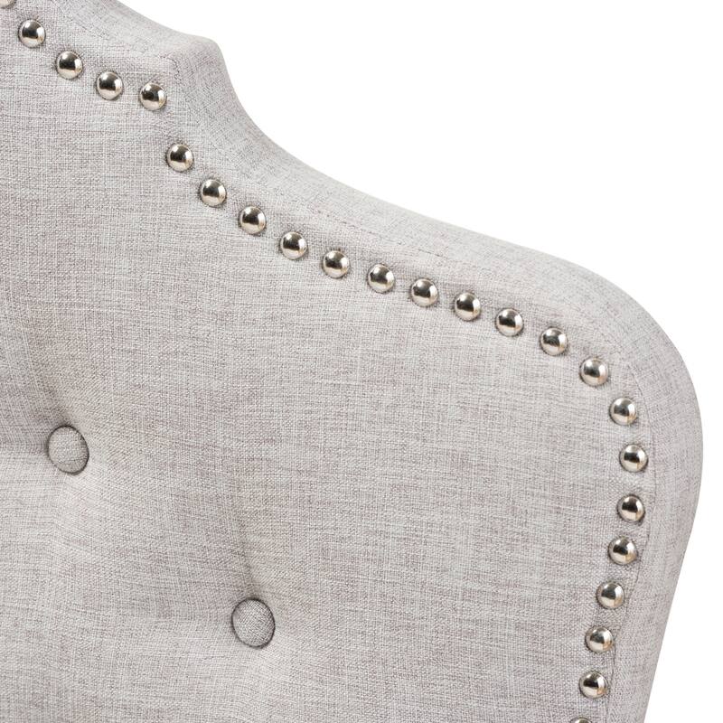 Gracewood Hollow Farouk Contemporary Fabric Headboard