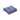 Pillow Perfect Outdoor/Indoor Carmody Navy Squared Corners Seat Cushion 20x20x3 (Set of 2)