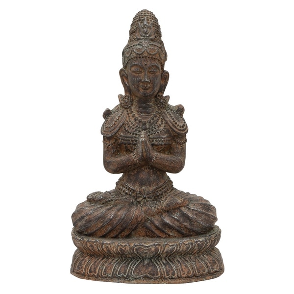 Three Hands Resin Buddha Figurine