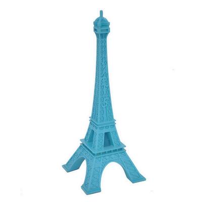 Three Hands Blue Resin Eiffel Tower Tabletop Decoration