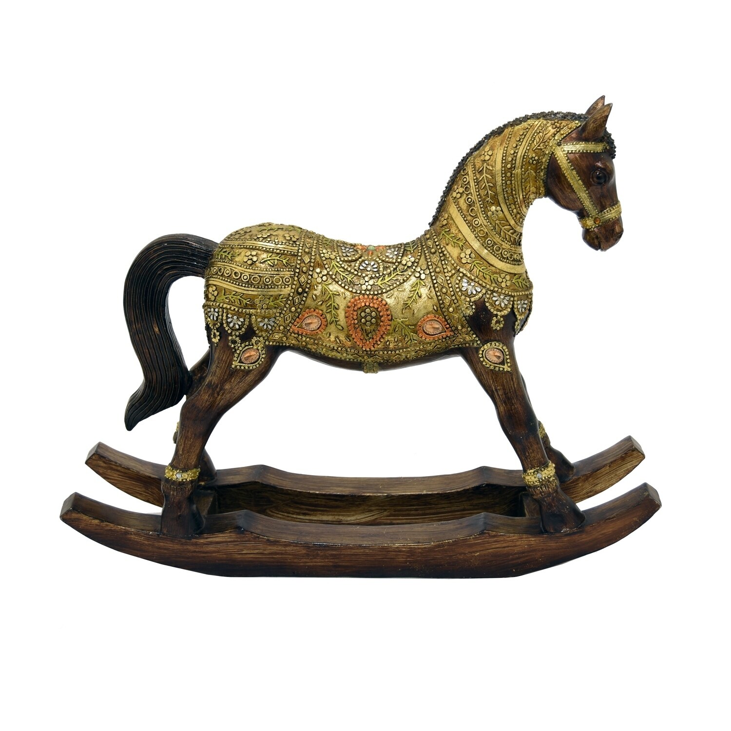 resin rocking horse