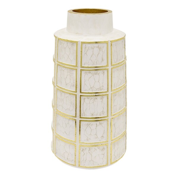 Three Hands Resin Vase