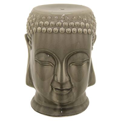Three Hands 18 Inches Garden Stool-Gray