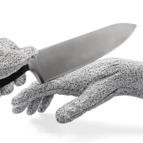 Kevlar No Cut Kitchen Gloves, High Grade Polyethene - Light Weigh