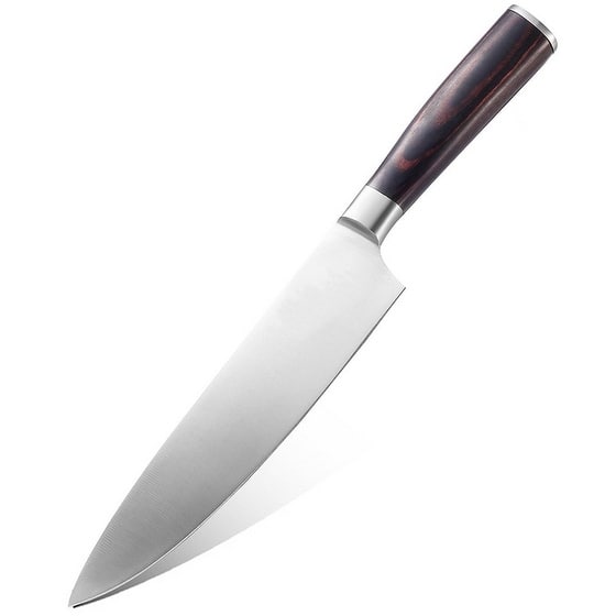 Japanese Super Sharp 8in Chef Knife, High Carbon Stainless Steel - 8"