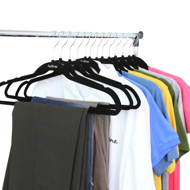 Furinno Velvet Suit Hanger, Pack of 30