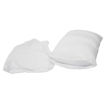 Deluxe Comfort Allergen-Free Cover For Microbead Cloud Pillow - Unique Design Adjusts To Pillow Shape