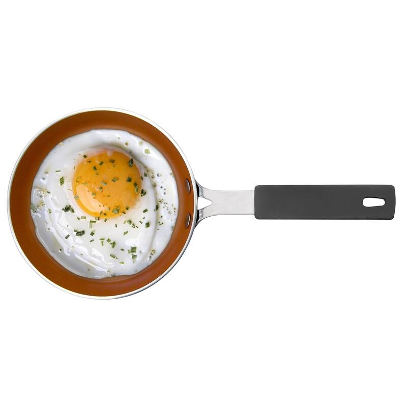 Gotham Steel Nonstick Frying Pan 5.5" Mini Cooking Ceramic Cookware