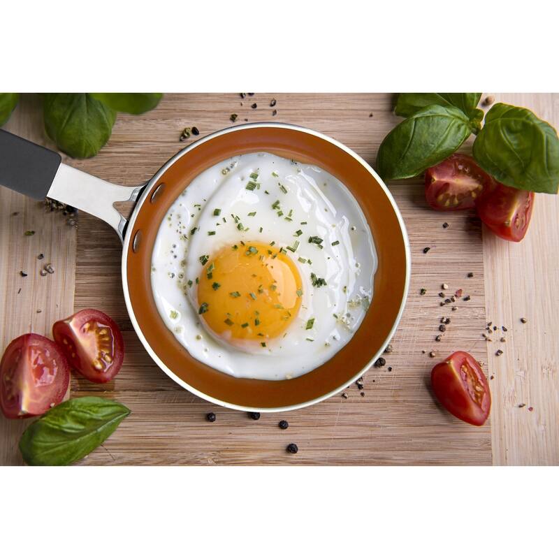 Gotham Steel Nonstick Frying Pan 5.5" Mini Cooking Ceramic Cookware