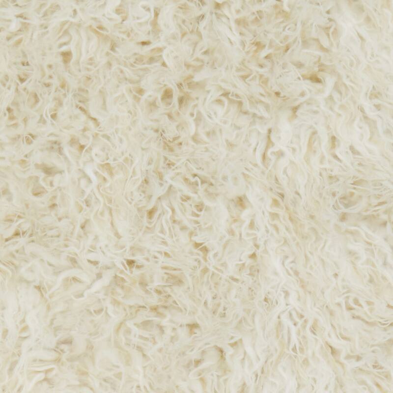 Alexander Home Rustic Faux Fur Shag Area Rug
