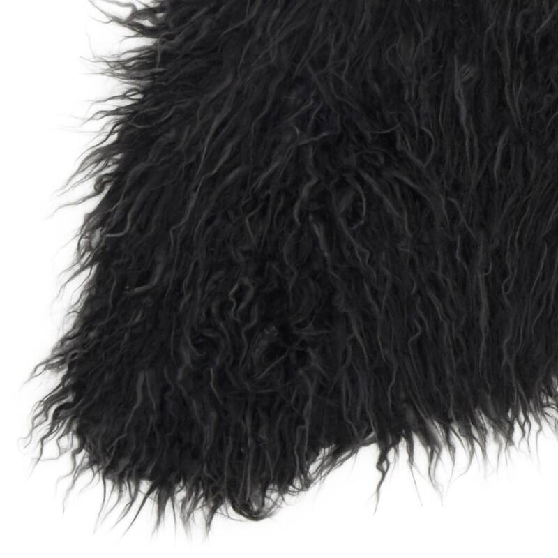 Alexander Home Rustic Faux Fur Shag Area Rug