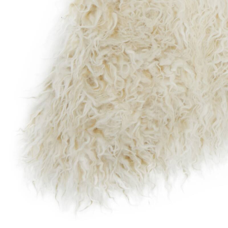 Alexander Home Rustic Faux Fur Shag Area Rug