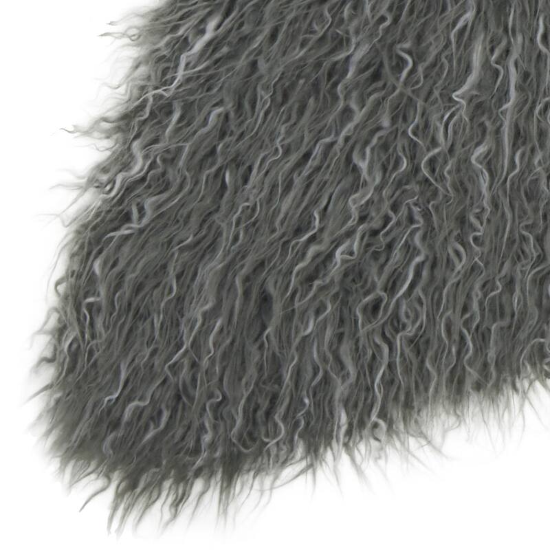 Alexander Home Rustic Faux Fur Shag Area Rug