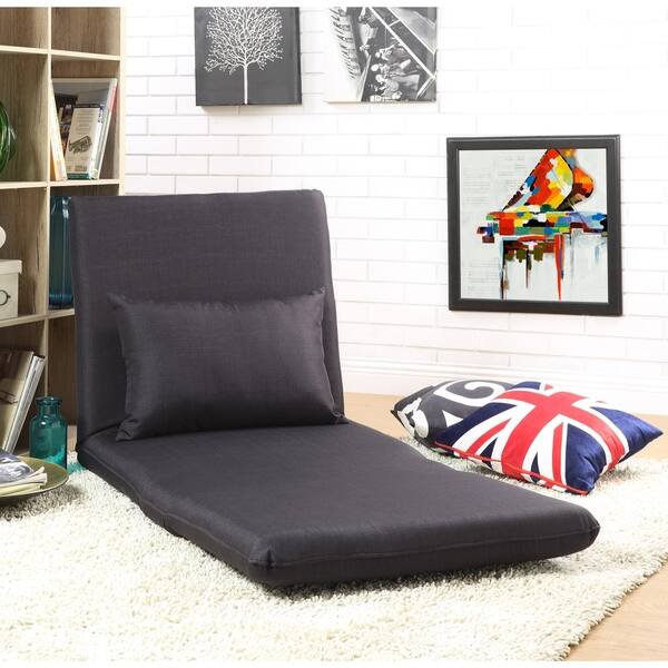 Shop Loungie Relaxie Linen 5 Position Adjustable Flip Chair