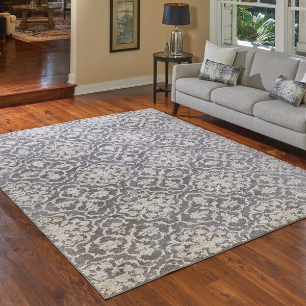 Shop Transitional Angela Gray Area Rug by Gertmenian (7'10