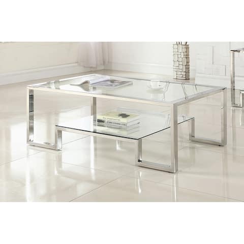 Best Master Furniture Glass Coffee Table