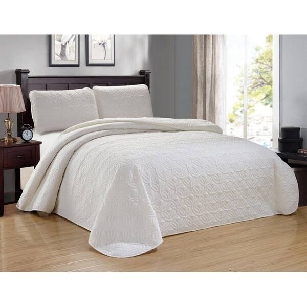 Kensie Leda 3 Piece Quilt Set Overstock 19495502