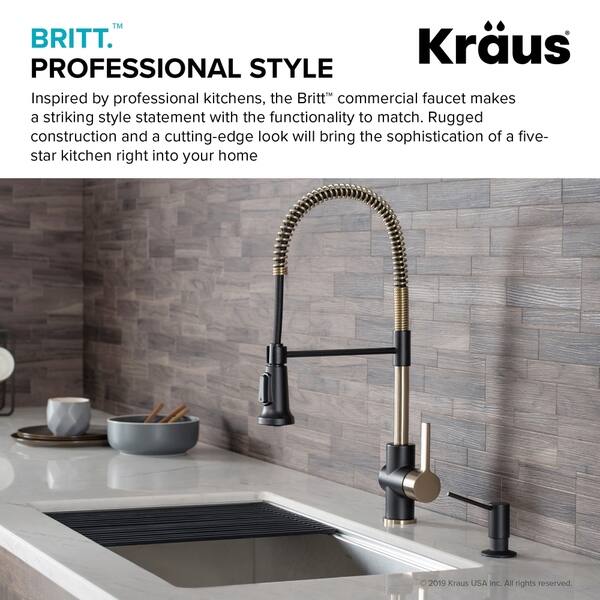 Shop Kraus Kpf 1690 Britt 2 Function Commercial Pull Down Kitchen