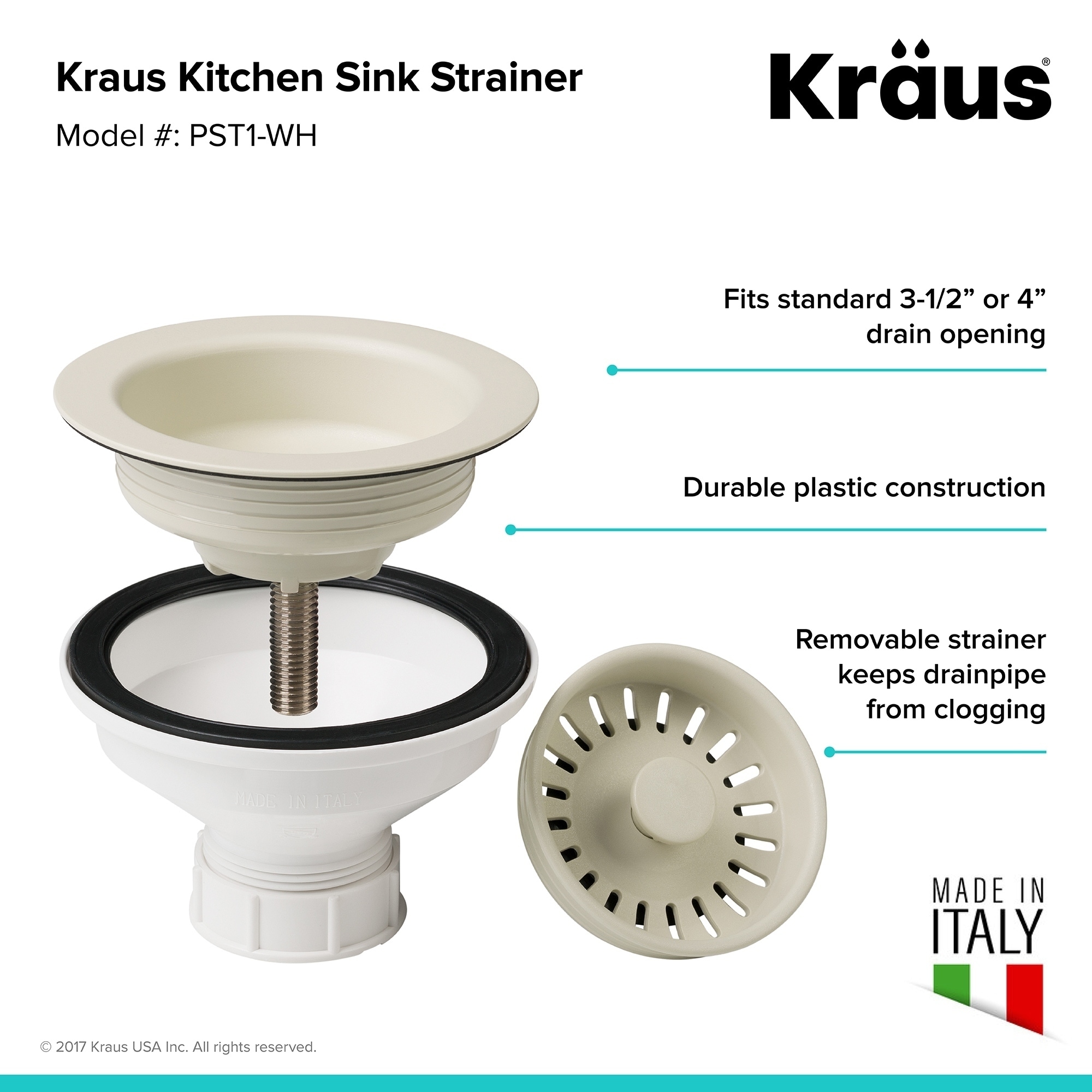 Kraus Pst 1 Kitchen Sink Strainer